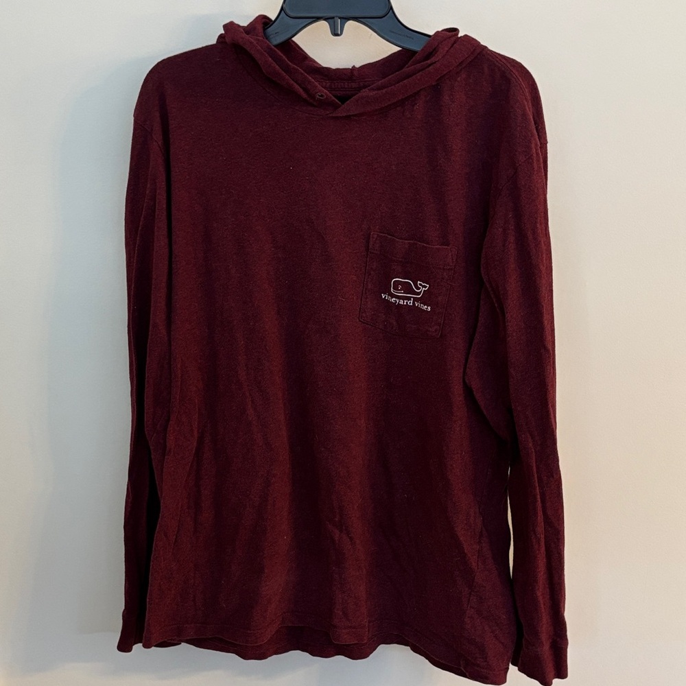Vineyard Vines Hooded Long Sleeve Shirt